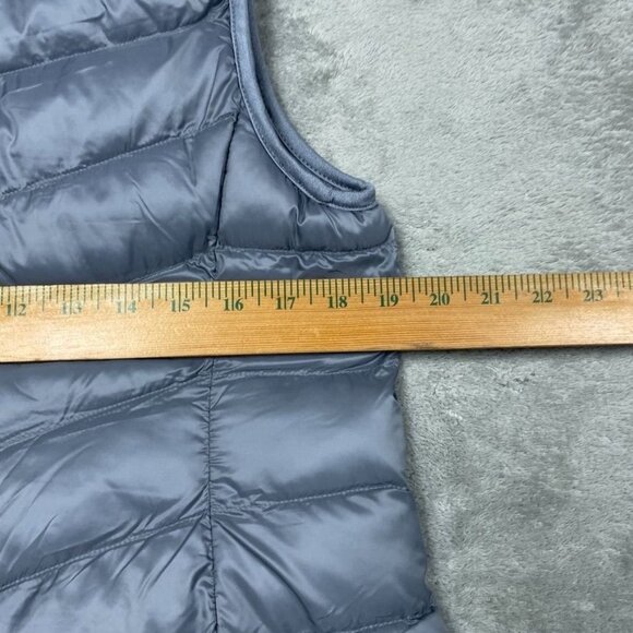 32 Degrees Heat Womens Puffer Vest Zip-Up Lightweight Gray Size M d0639 - Picture 5 of 7